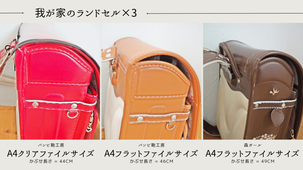 ランドセルカバーのおすすめな長さと耐用年数《仮説なんですが  